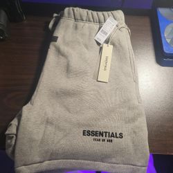 Grey Essentials Fear of God shorts