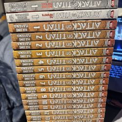 Attack on Titan Manga books 