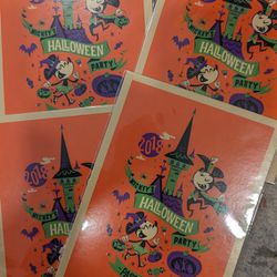 Disney Collectible Halloween Card 2018