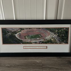 Scott Stadium Framed Photo