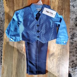 4 Piece Suit For Baby Boy 24 Months