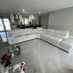 Sofa Sectional 100% Leather