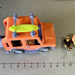 Heeler Family 4WD bluey toy line with two figures