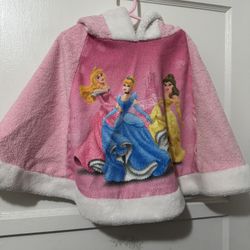 Disney Poncho Size 4-6x