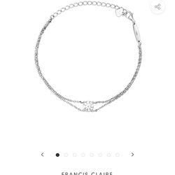 Finley Moissanite Bracelet 0.85 Carat Def Colour 