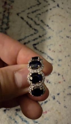 White gold diamond ring