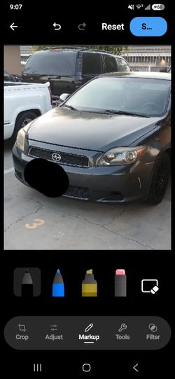 2007 scion tc right and left headlight housing