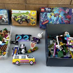 Legos & Instruction Books, $ 40