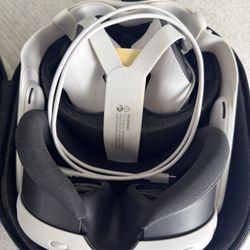 Meta quest 3 With Case - NEVER USED