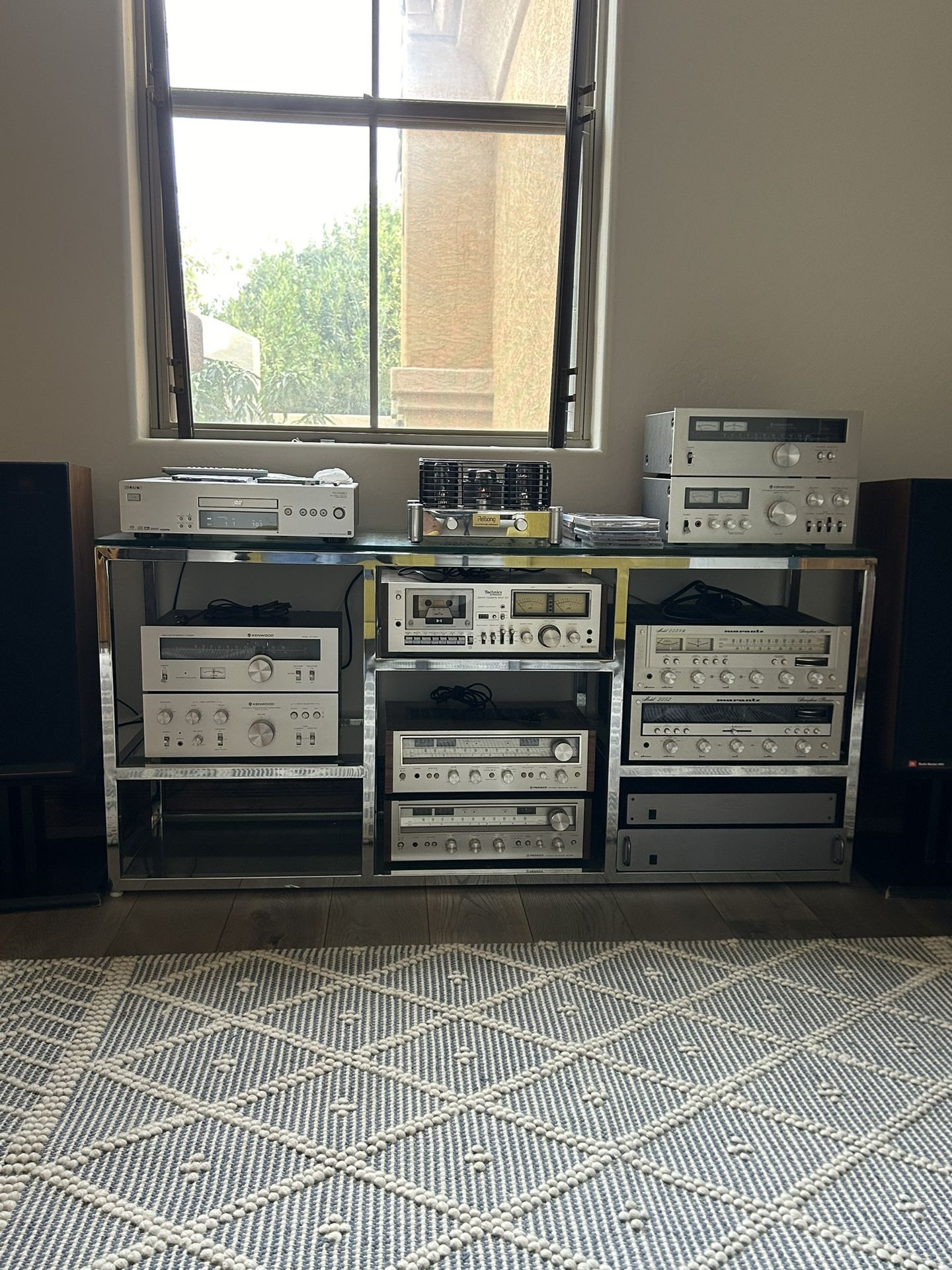 Vintage Stereo Receivers And Separates Pioneer Sx Kenwood