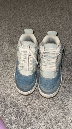 Jordan 4 TEK Denim worn blue