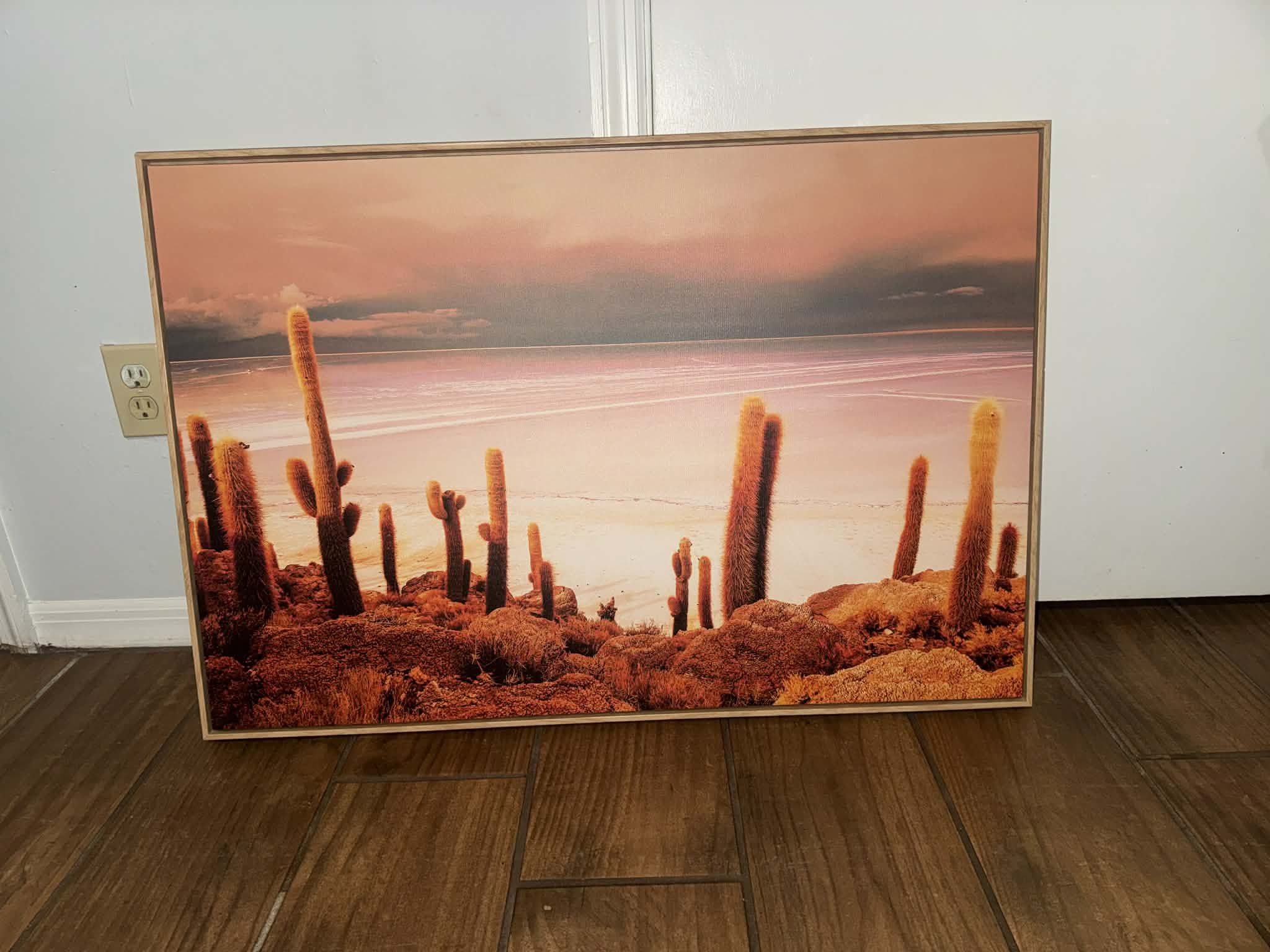 Coastal Cactus Landscape" by Karen Mandau