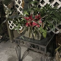 Table With Flowers 