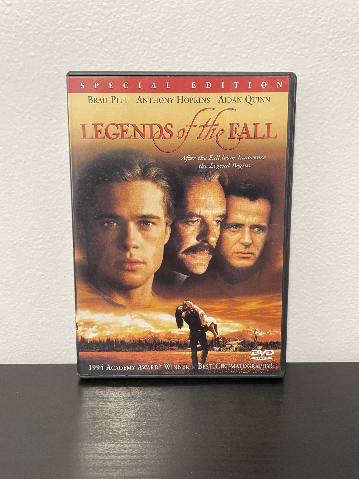 Legends of the Fall DVD Movie Special Edition Brad Pitt Anthony Hopkins 1994