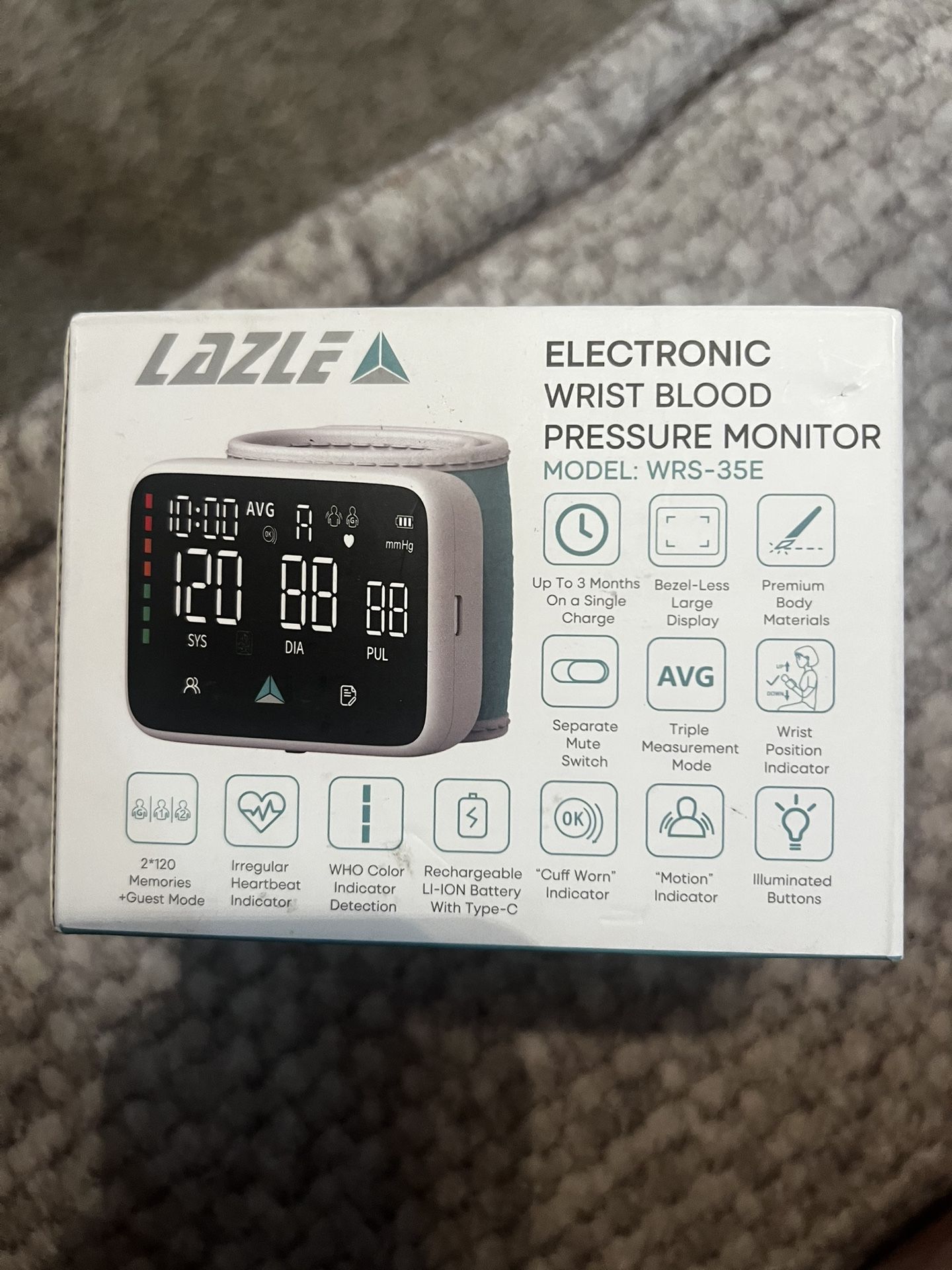 Wrist Blood Pressure Monitor