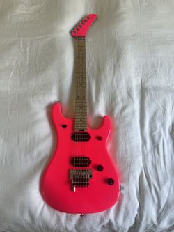 EVH 5150 Series Standard Electric Guitar, Maple Fingerboard, Neon Pink