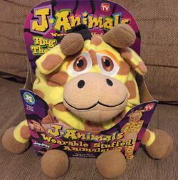 New J.animals wearable stuffed onesie