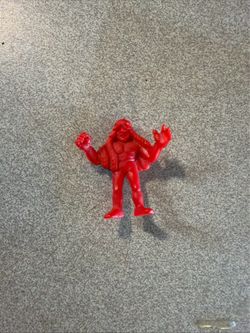 80's M.U.S.C.L.E. Men Kinnikuman Red Color 2" The Sheik Figure Mattel