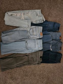 Women name brand jeans