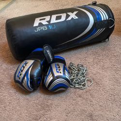 Kids 2ft Punching Bag set with gloves