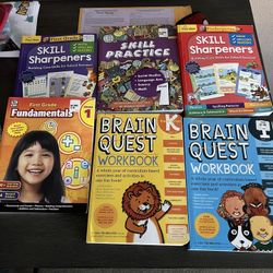 Learning Books. Kindergarten and 1st