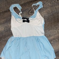 Alice In Wonderland Mini Dress 