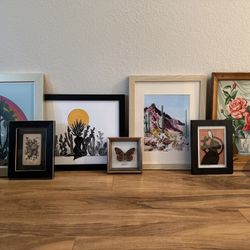 Various Framed Art