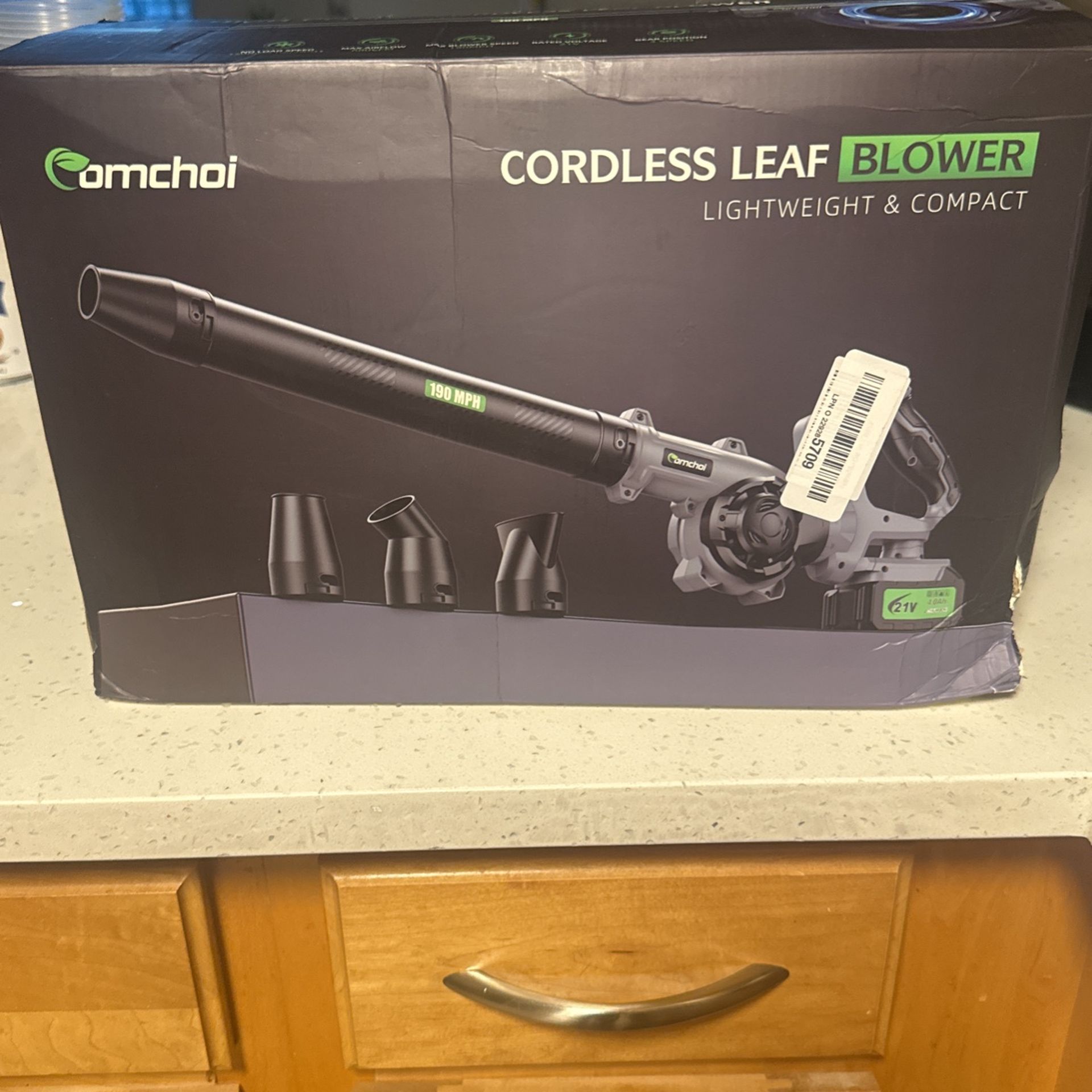 High Power Cordless Leaf Blower
