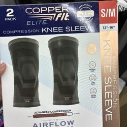 Copper Fit Elite Air Knee Sleeve 2-Pack