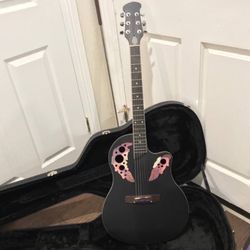 Acoustic Guitar With Case