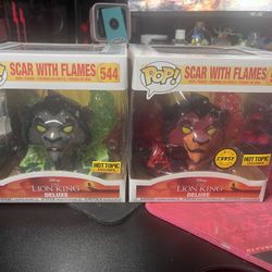 Scar with Flames (Chase) Funko Pop! #544 (BoxLunch Exclusive)