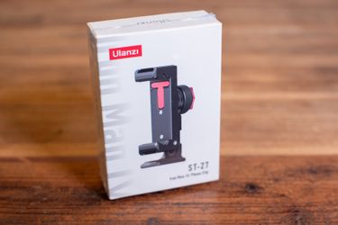 Ulanzi ST-27 smartphone clamp .. iPhone pixel galaxy android