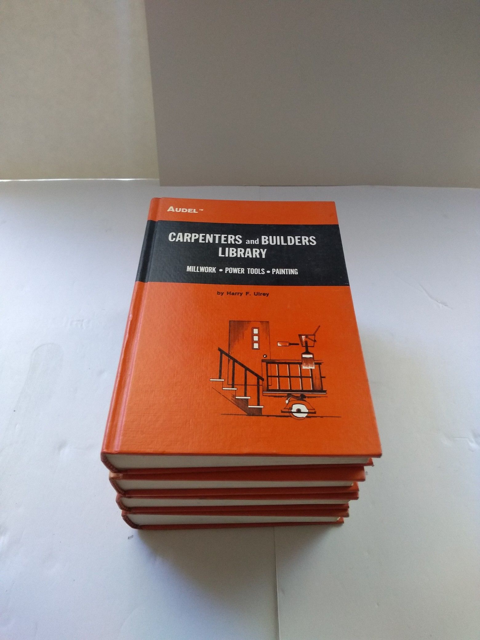 Vintage Carpenter's and Builders Library 1970 Hardcover Books