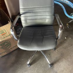 Grey Vanity Or Desk Chair 