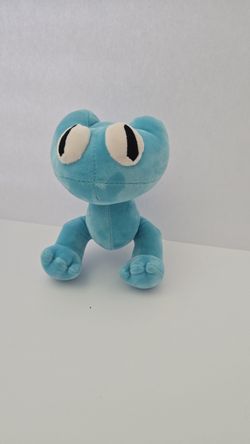 Rainbow Friends Blue Plush Stuffed Animal Animatioaafn Polyester 7 in (COD0192)