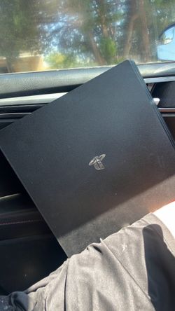 PS4 with cords and 1 controller