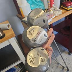 Callaway Clubs x3