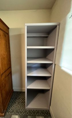 Set 2 Oak Tower of shelves
