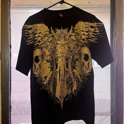Affliction Haunted Passage Reflective Black T-Shirt