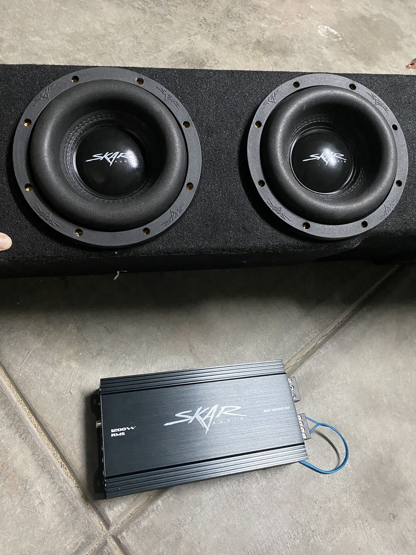Subwoofer And Amplifier  