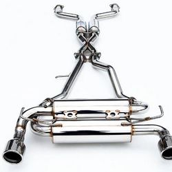 Invidia 03-07 Infiniti G35 Coupe Gemini Rolled S.S. tip Cat-back Exhaust