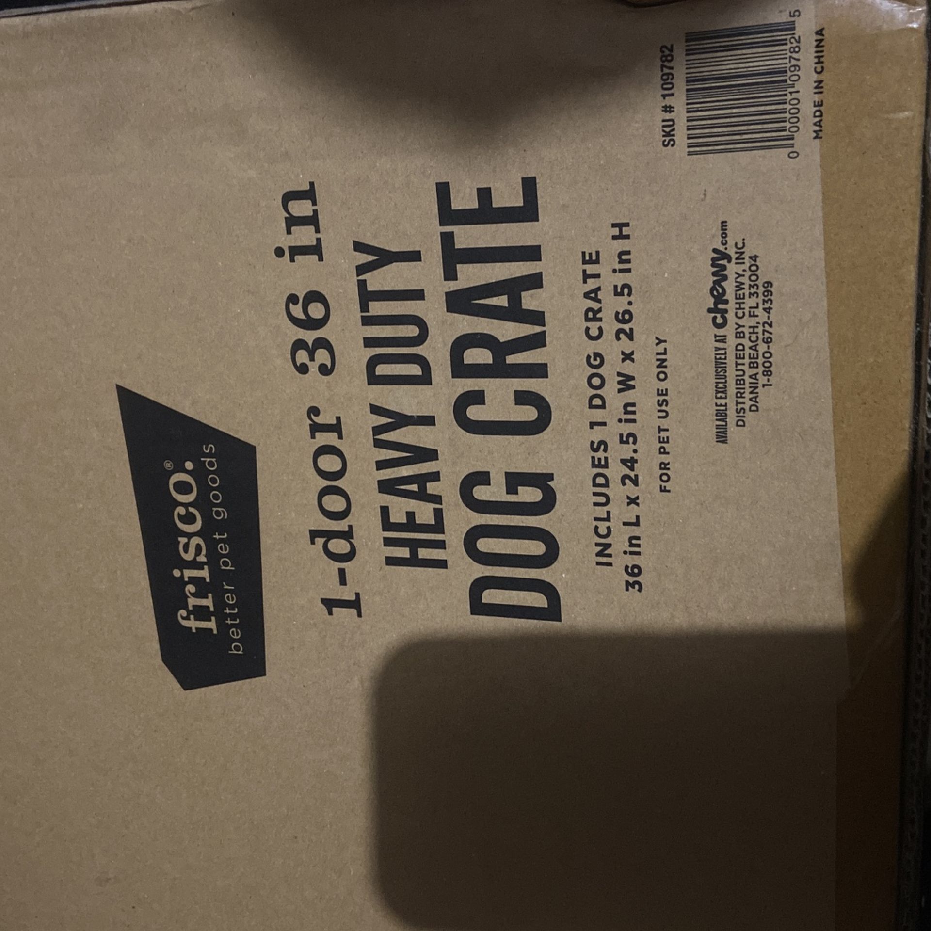 Folding Metal Dog Crate