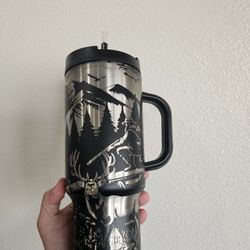 Custom Engrave 40 Oz Tumbler