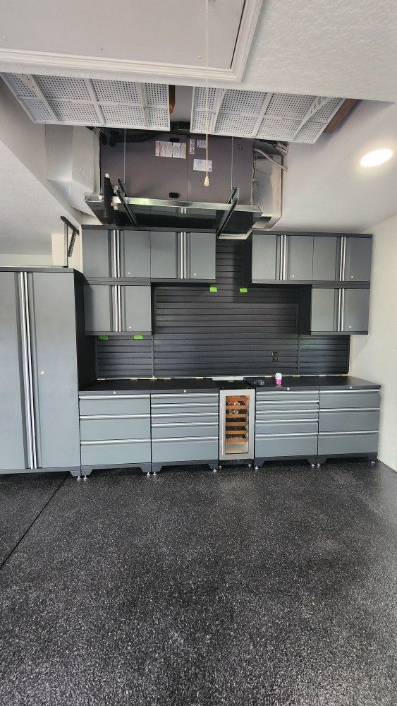 New Steel Garage Cabinets