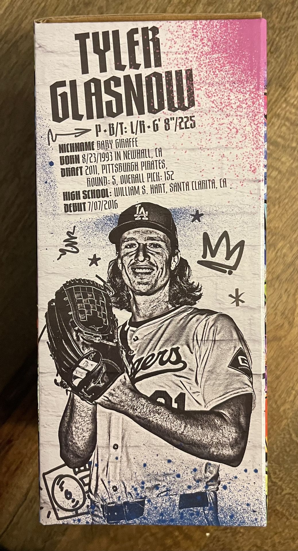 Tyler Glasnow Bobblehead 6/1