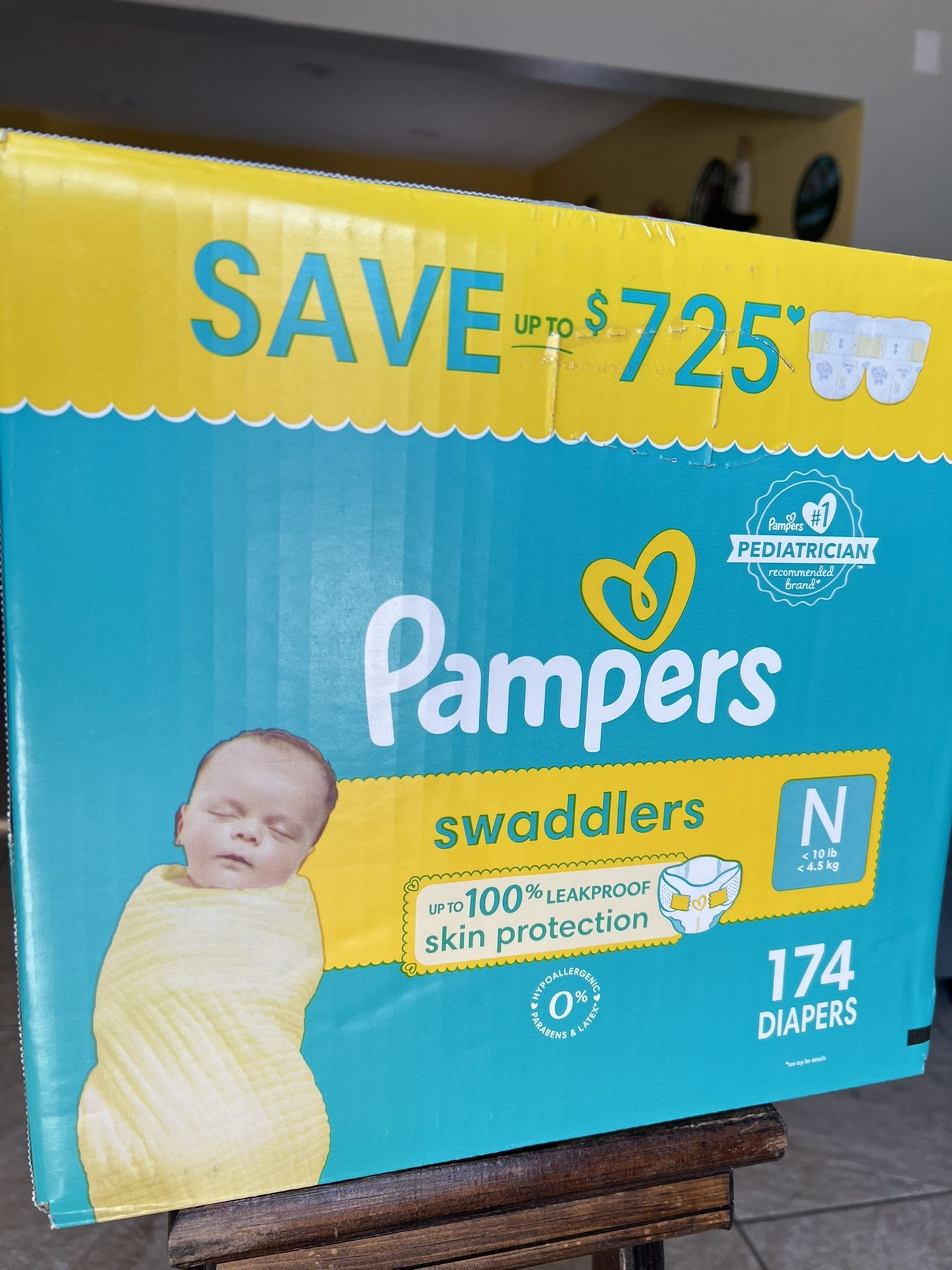Pampers Swaddlers - Newborn Size 174 CT