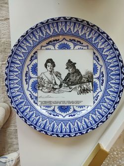 Antique Royal Daulton Porcelain Plate 