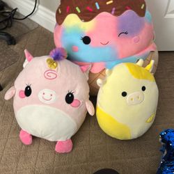 New Squishmallows All Three