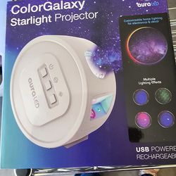 Aura LED Color Galaxy Starlight Projector