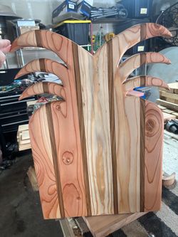 Pineapple cutting board